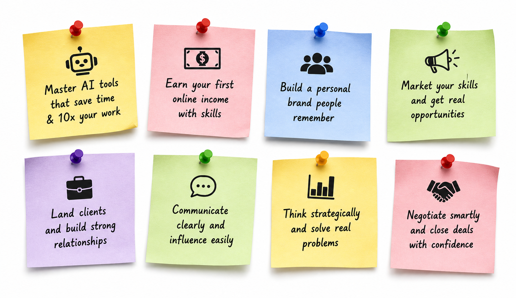 Skills Nobody Taught Us - Sticky Notes